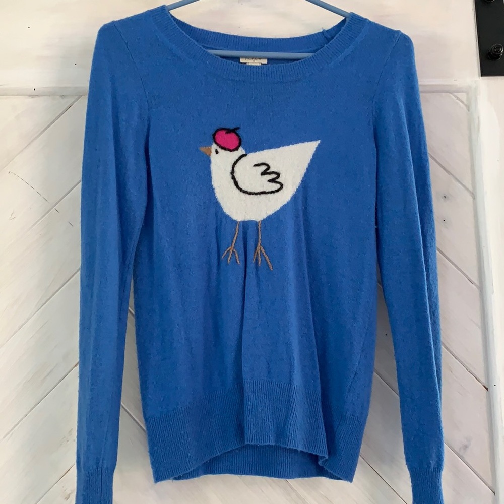 J.CREW French chicken sweater
